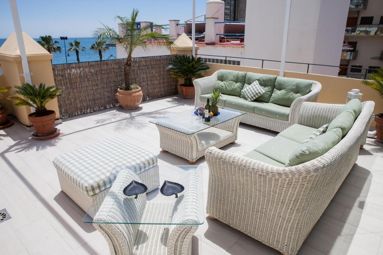 Spacious 200 Sq.M. Penthouse With Sea View Terraces 托雷莫利诺斯 外观 照片
